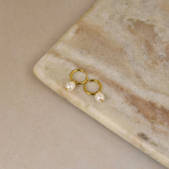 Auringa Perlen Creolen