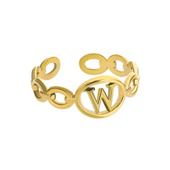 Buchstaben Ring
